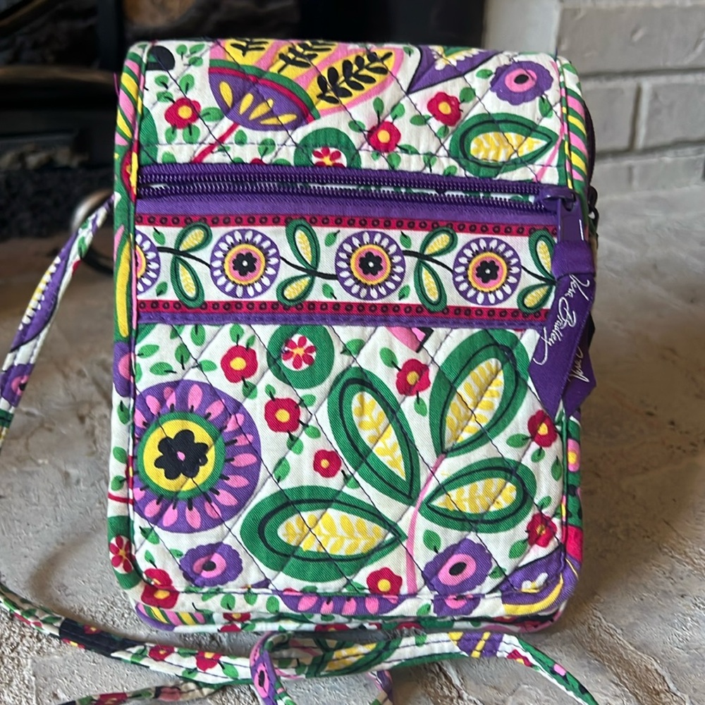 Vera Bradley Mini Hipster Crossbody Bag in Viva La Vera (Retired 2011)
